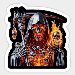 Grim Reaper by focusln Sticker